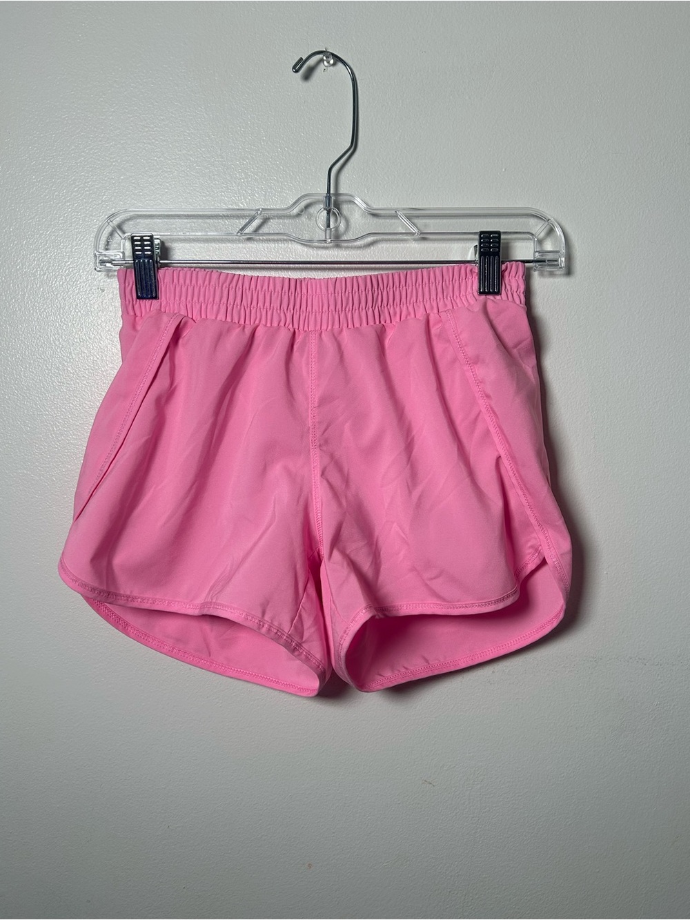 all in motion Bubblegum Pink Athletic Shorts with Elastic Waistband Girls cheer